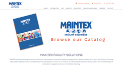 Desktop Screenshot of maintex.com